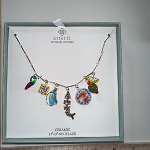 Atterri Ceramic Tapas Charm Necklace